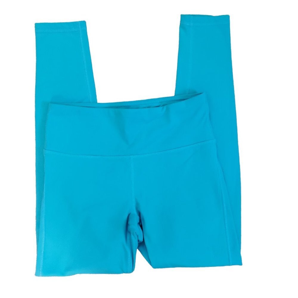 Mono B Leggings in Turquoise Blue Small